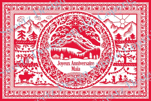 Poya Suisse Rouge
